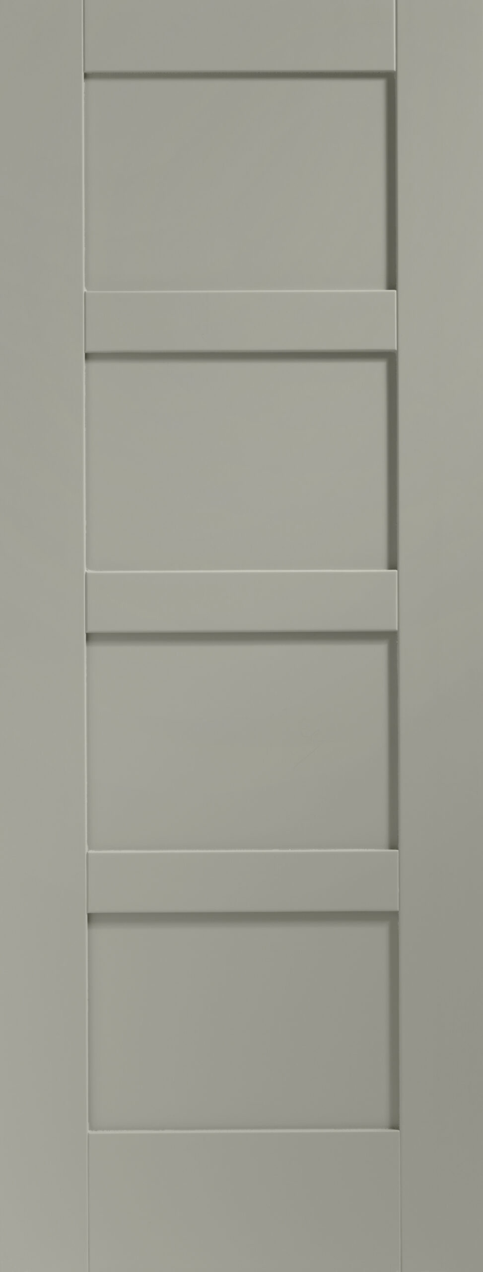 Shaker 4 Panel Internal White Primed Door – Slate, 2040 x 726 x 40 mm