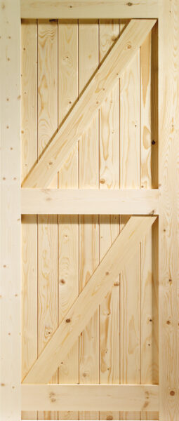 External Pine Framed Ledged & Braced Gate