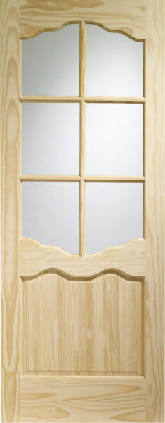 Internal Pine Riviera with Clear Glass