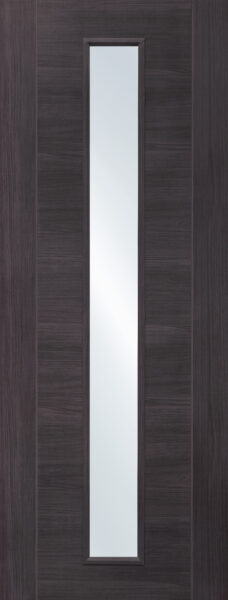 Internal Laminate Umber Grey Forli with Clear Glass