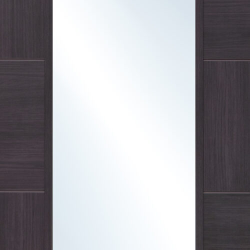 Internal Laminate Umber Grey Ravenna with Clear Glass