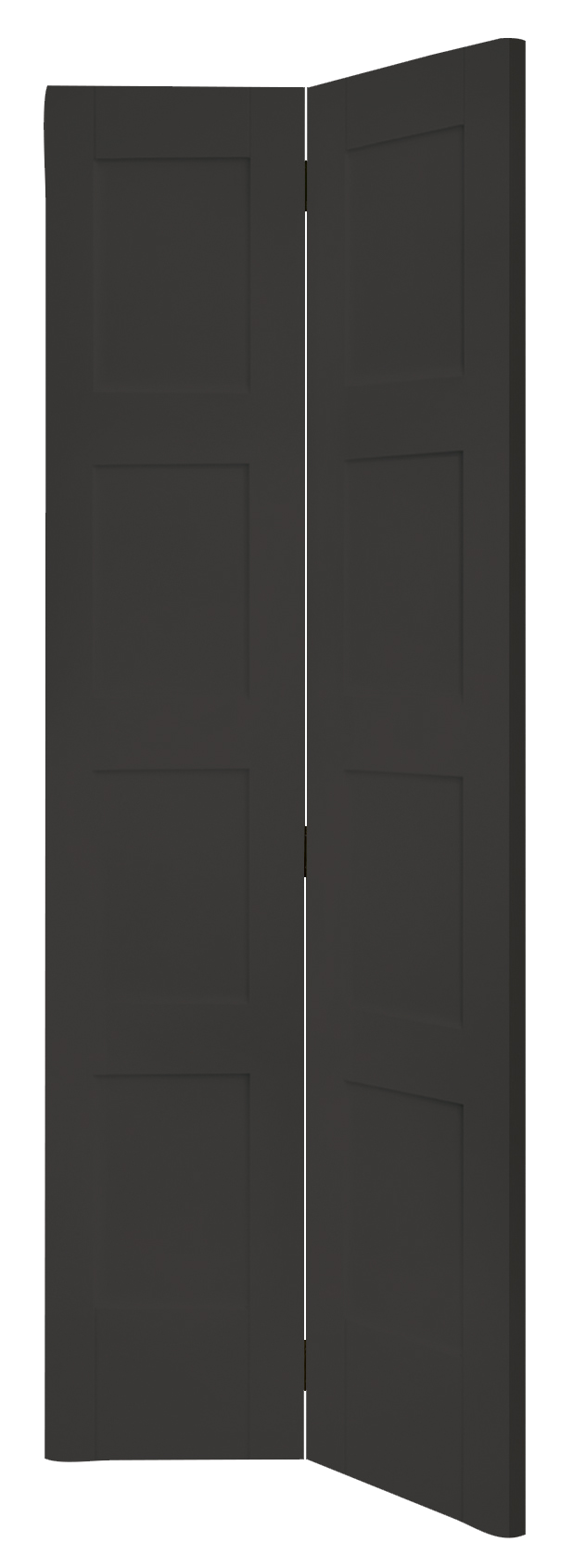 Shaker 4 Panel Bi-Fold Internal White Primed Door – Cosmos, 1981 x 686 x 35 mm