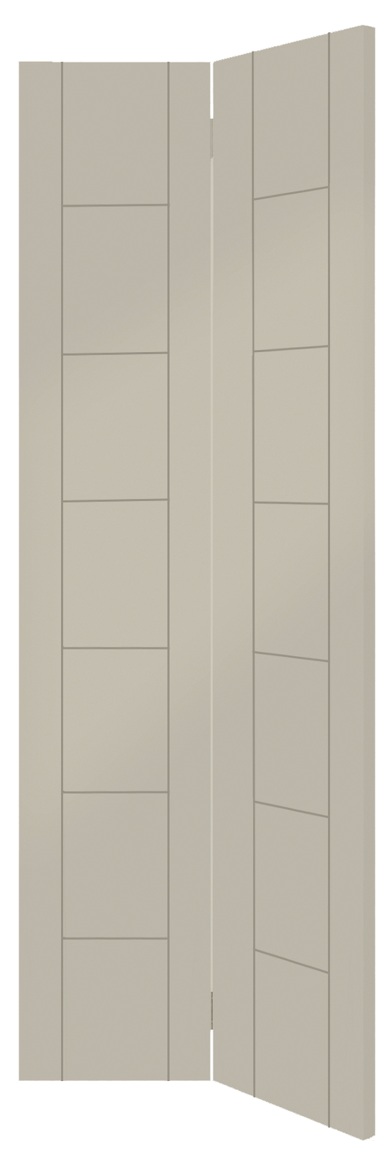 Palermo Internal White Primed Bi-Fold Door – Isabella, 1981 x 762 x 35 mm