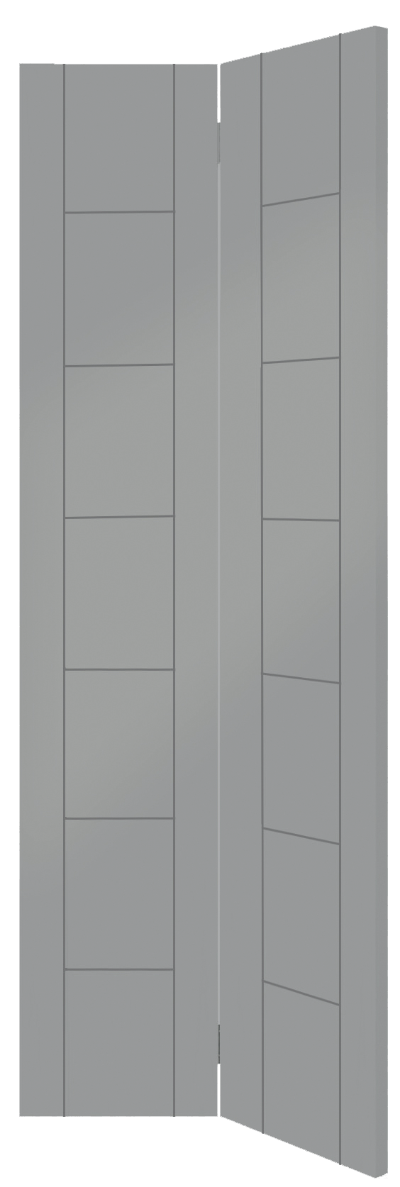 Palermo Internal White Primed Bi-Fold Door – Storm, 1981 x 762 x 35 mm