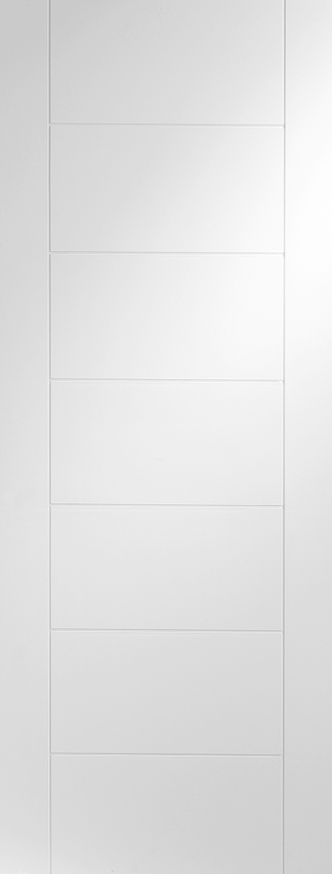 Palermo Internal White Primed Door – 2040 x 926 x 40 mm, Glacier