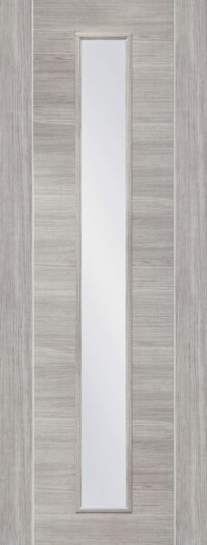 Internal Laminate White Grey Forli with Clear Glass