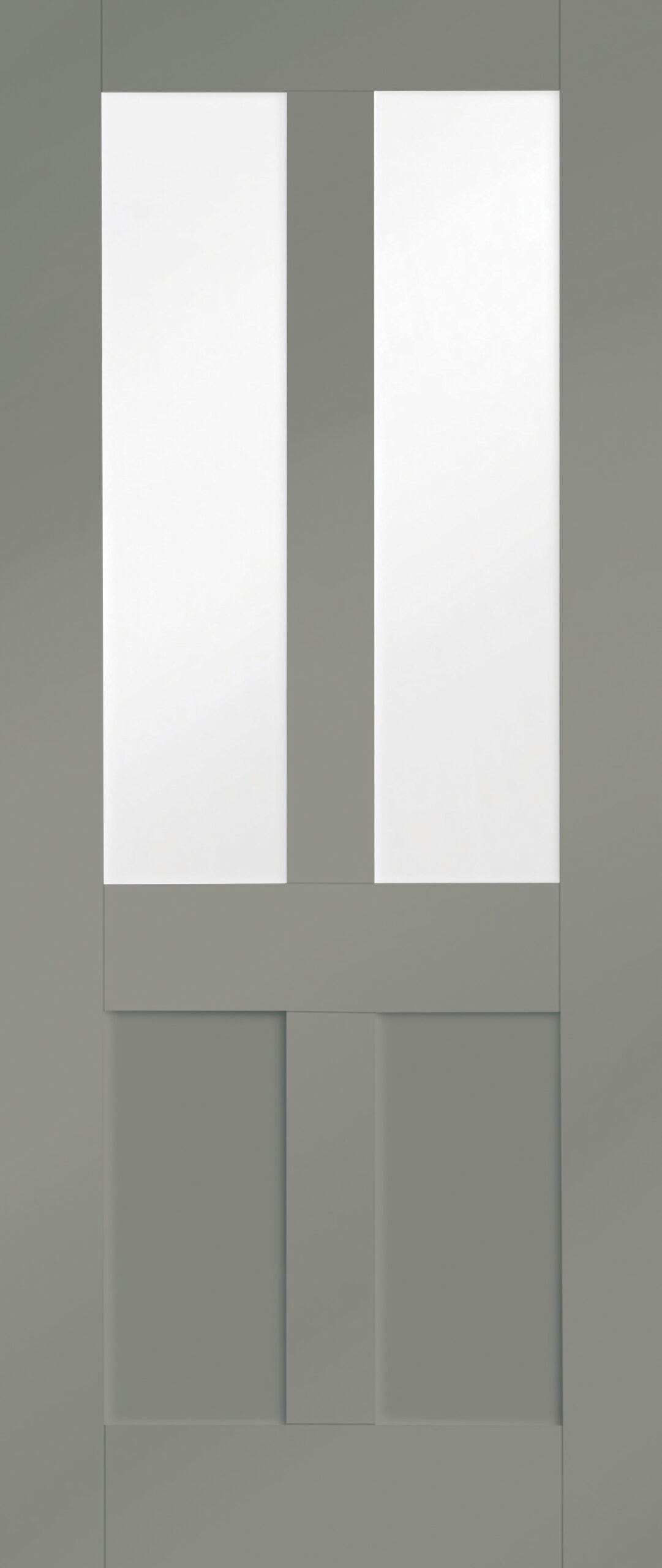 Internal White Primed Malton Shaker with Clear Flat Glass – Slate, 1981 x 686 x 35 mm