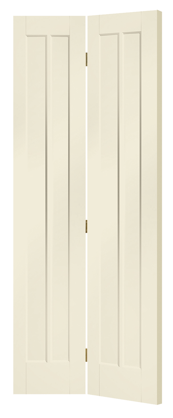 Worcester Internal White Primed Bi-Fold Door – Chantilly, 1981 x 762 x 35 mm