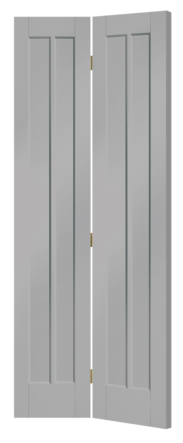 Worcester Internal White Primed Bi-Fold Door – Storm, 1981 x 762 x 35 mm