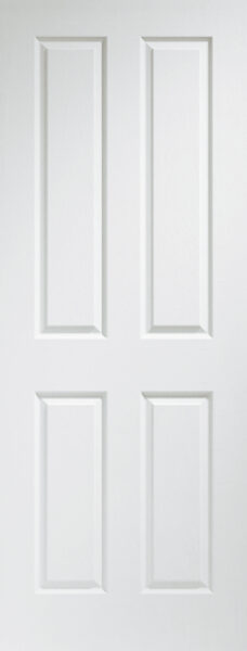 Internal White Moulded Victorian 4 Panel Door