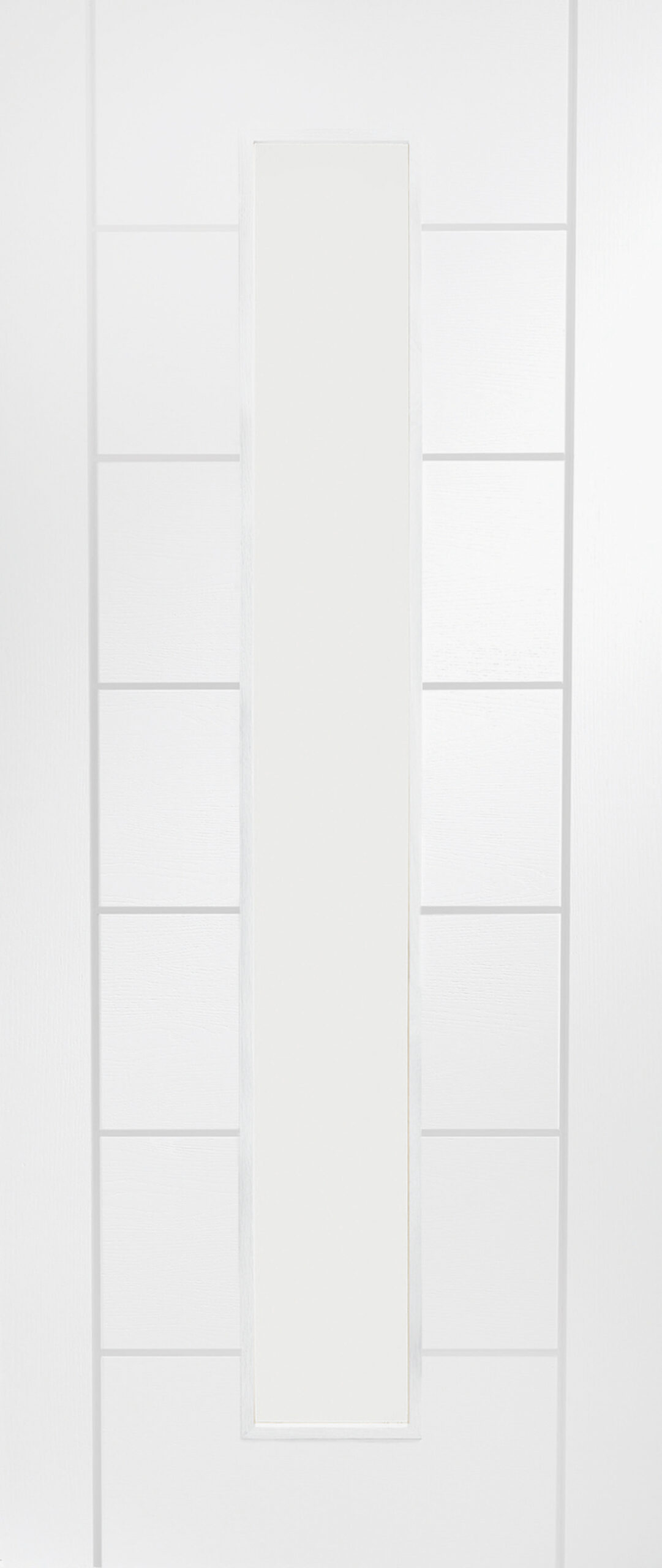 Palermo 1 Light Internal White Primed Door with Clear Glass – Glacier, 1981 x 762 x 35 mm