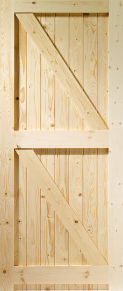 External Pine Framed Ledged & Braced Gate