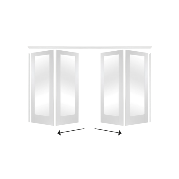 White Freefold System Room Divider - Image 10