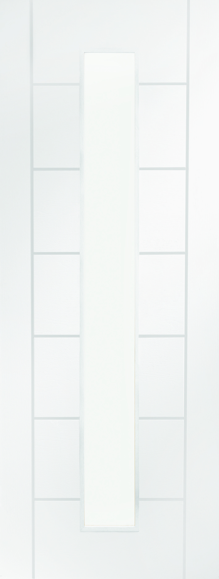 Palermo 1 Light Internal White Primed Door with Clear Glass – White Primed, 1981 x 838 x 35 mm