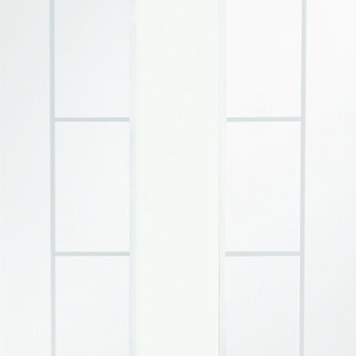 Palermo 1 Light Internal White Primed Door with Clear Glass