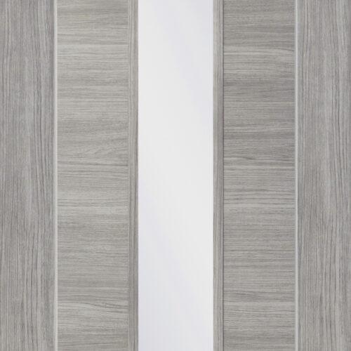 Internal Laminate White Grey Forli with Clear Glass