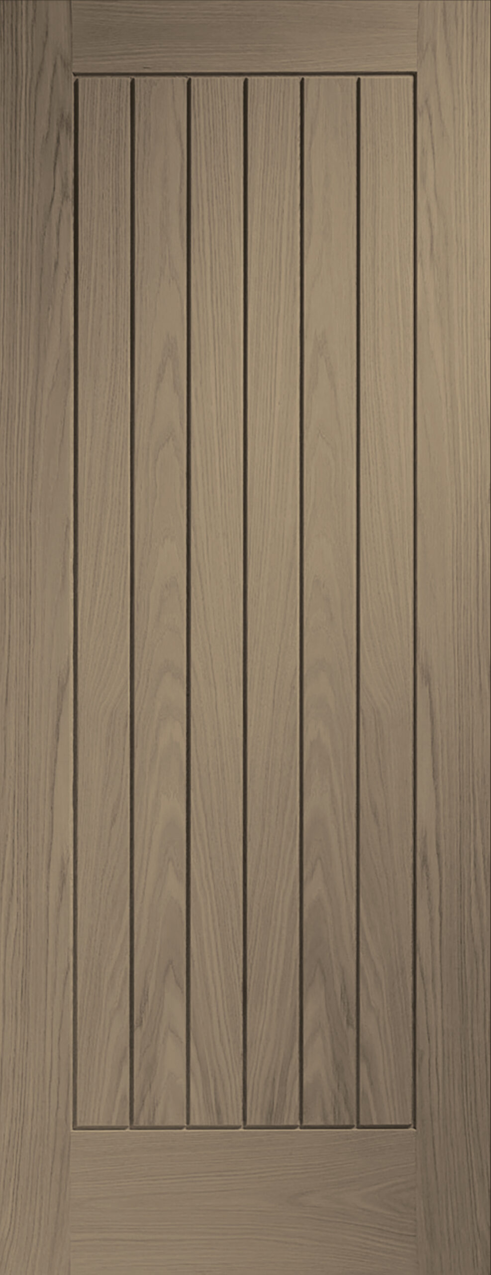 Internal Oak Suffolk Original – Cappuccino, 2040 x 626 x 40 mm