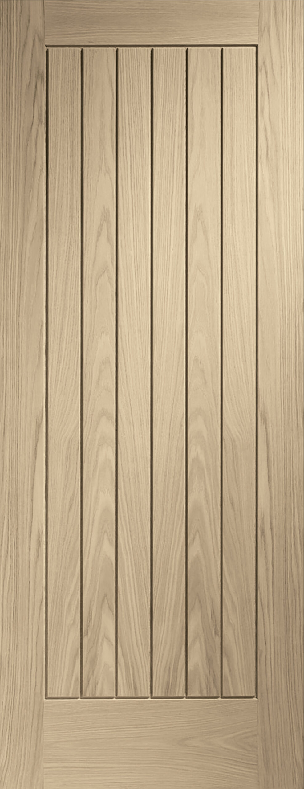 Internal Oak Suffolk Original – Latte, 2040 x 626 x 40 mm