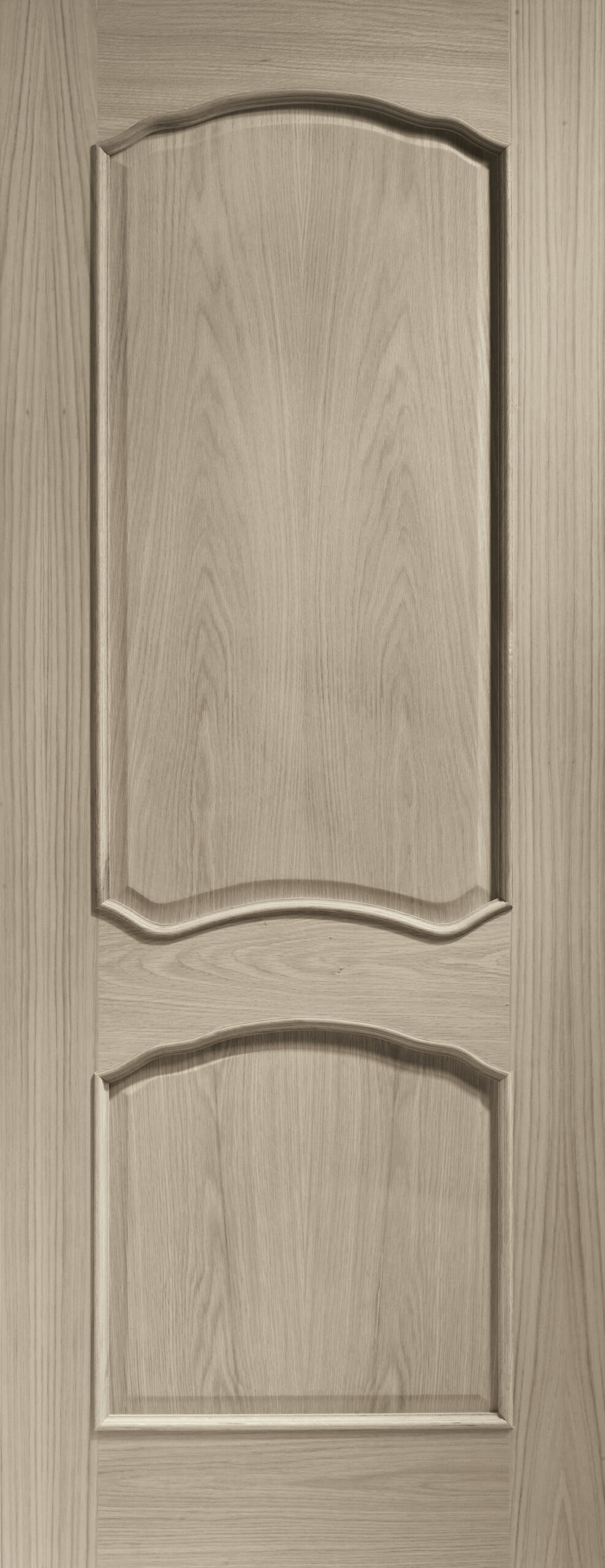 Internal Oak Louis Door with Raised Mouldings – Crema, 2032 x 813 x 35 mm