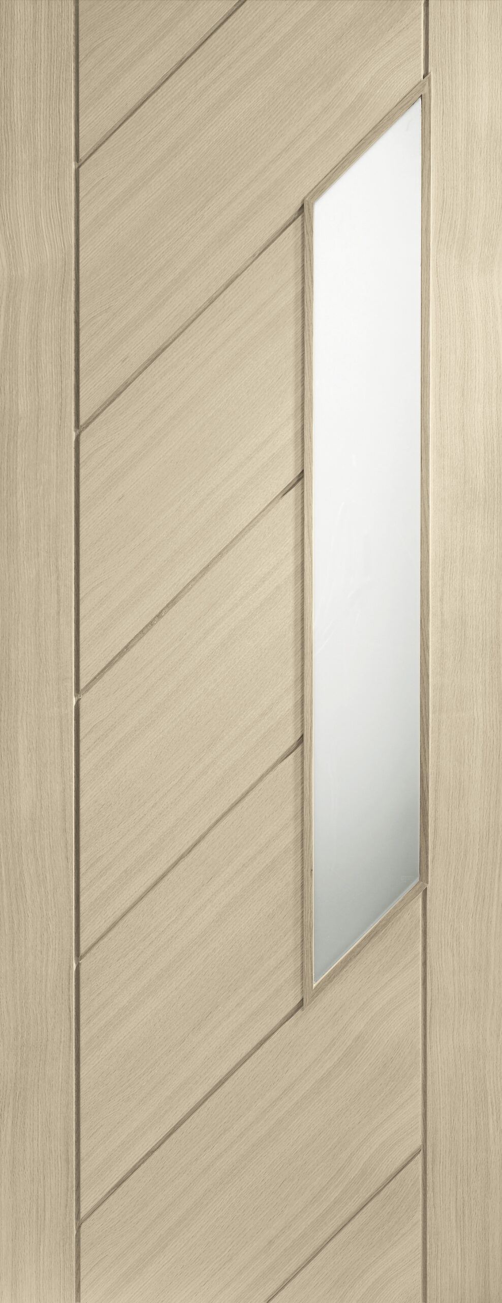 Internal Oak Monza with Obscure Glass – Latte, 1981 x 762 x 35 mm