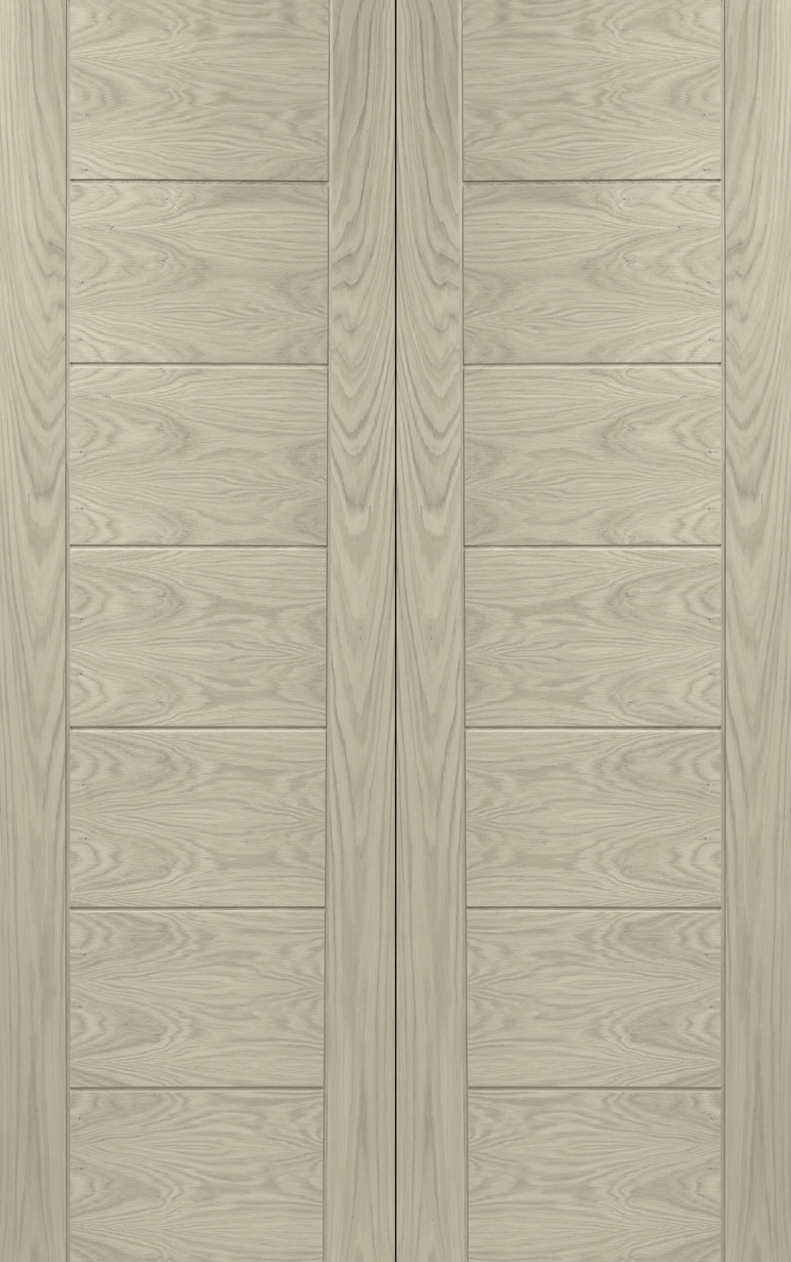 Palermo Internal Oak Rebated Door Pair – Blanco, 1981 x 1524 x 40 mm