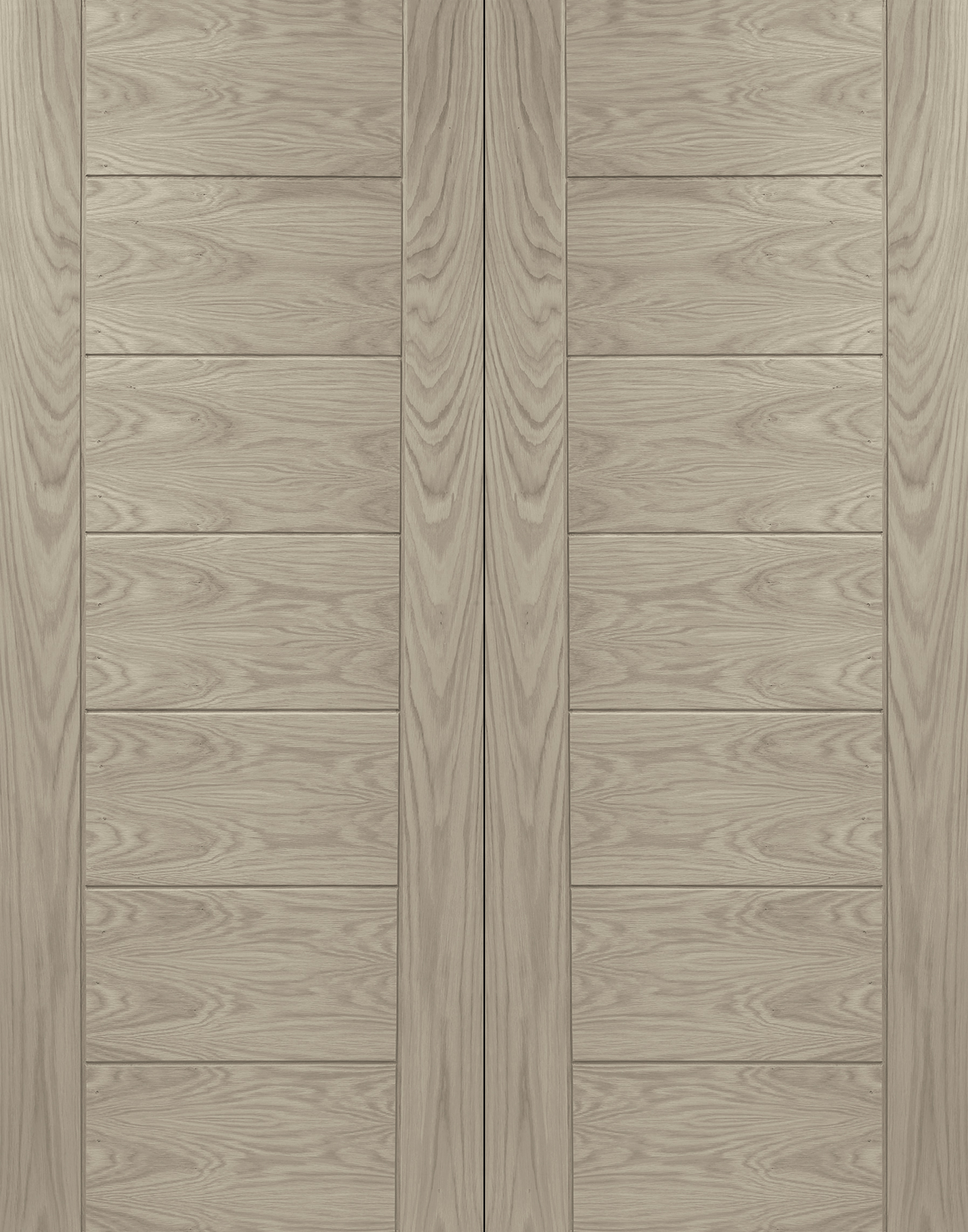 Palermo Internal Oak Rebated Door Pair – Crema, 1981 x 1524 x 40 mm