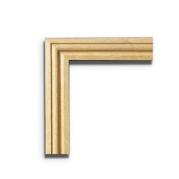 Pre-Finished Ogee Profile Oak Door Architrave Set - pack of 5 - Image 3