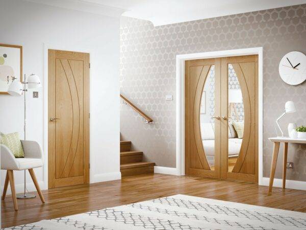 Internal Oak Pre-Finished Salerno Fire Door - Image 6