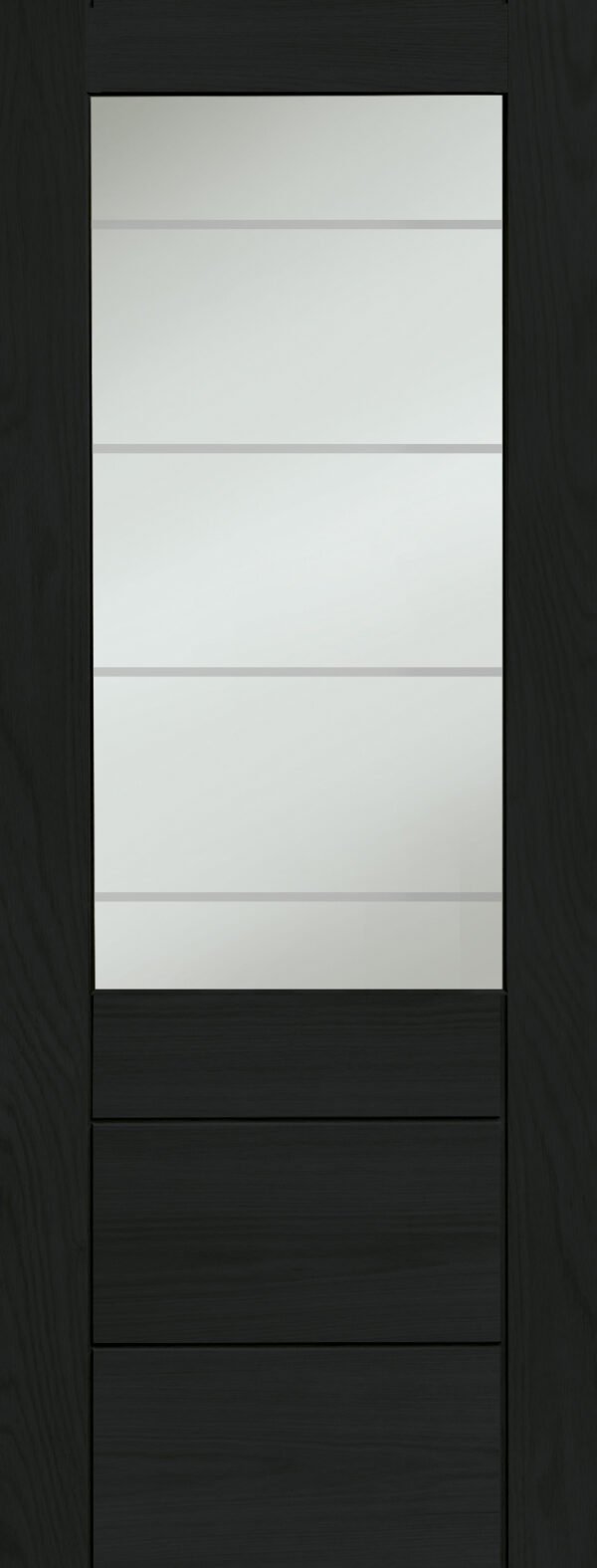 Palermo Essential 2XG Internal Oak Door with Clear Etched Glass - Image 7