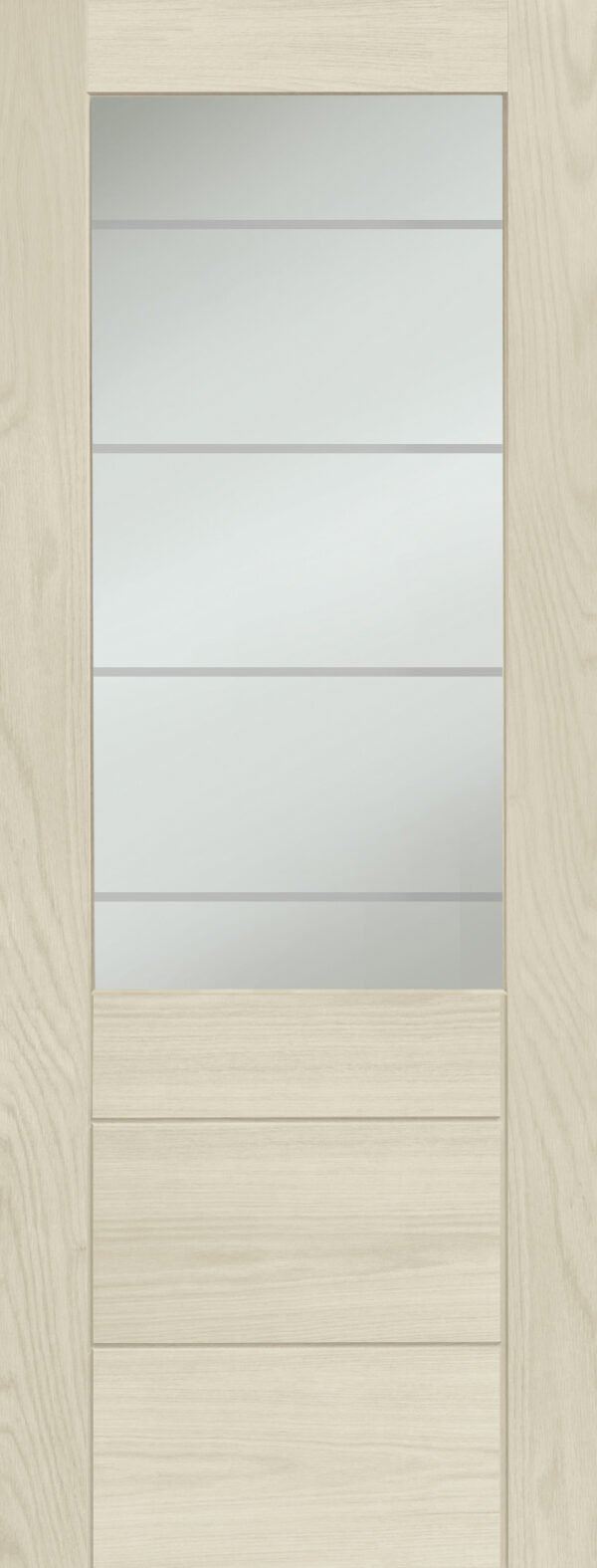 Palermo Essential 2XG Internal Oak Door with Clear Etched Glass - Image 6