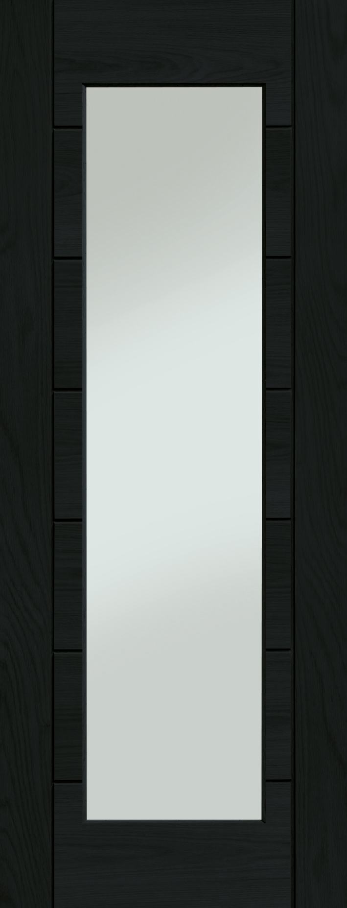 Palermo Essential 1 Light Internal Oak Door with Clear Glass – Americano, 2040 x 826 x 40 mm