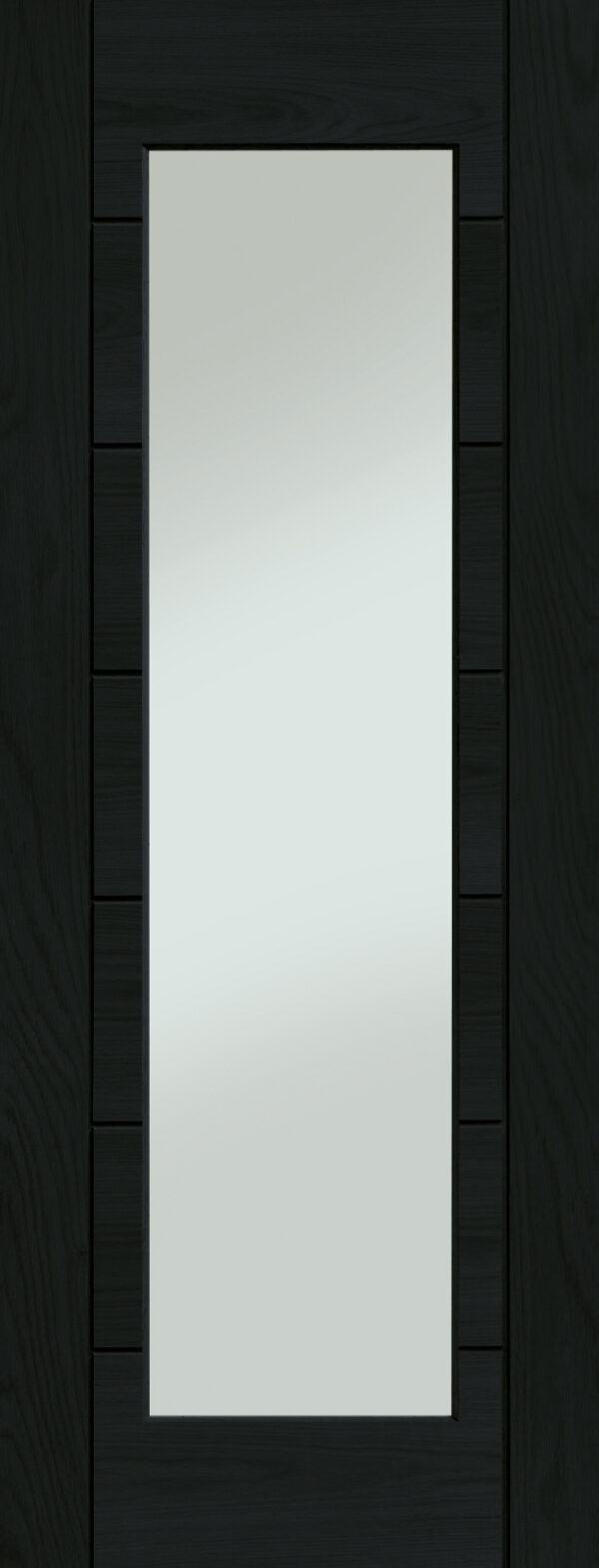 Palermo Essential 1 Light Internal Oak Door with Clear Glass - Image 7