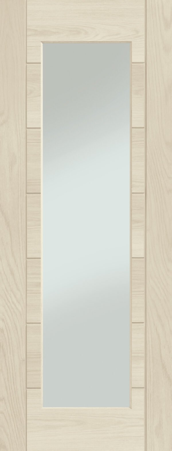 Palermo Essential 1 Light Internal Oak Door with Clear Glass - Image 6