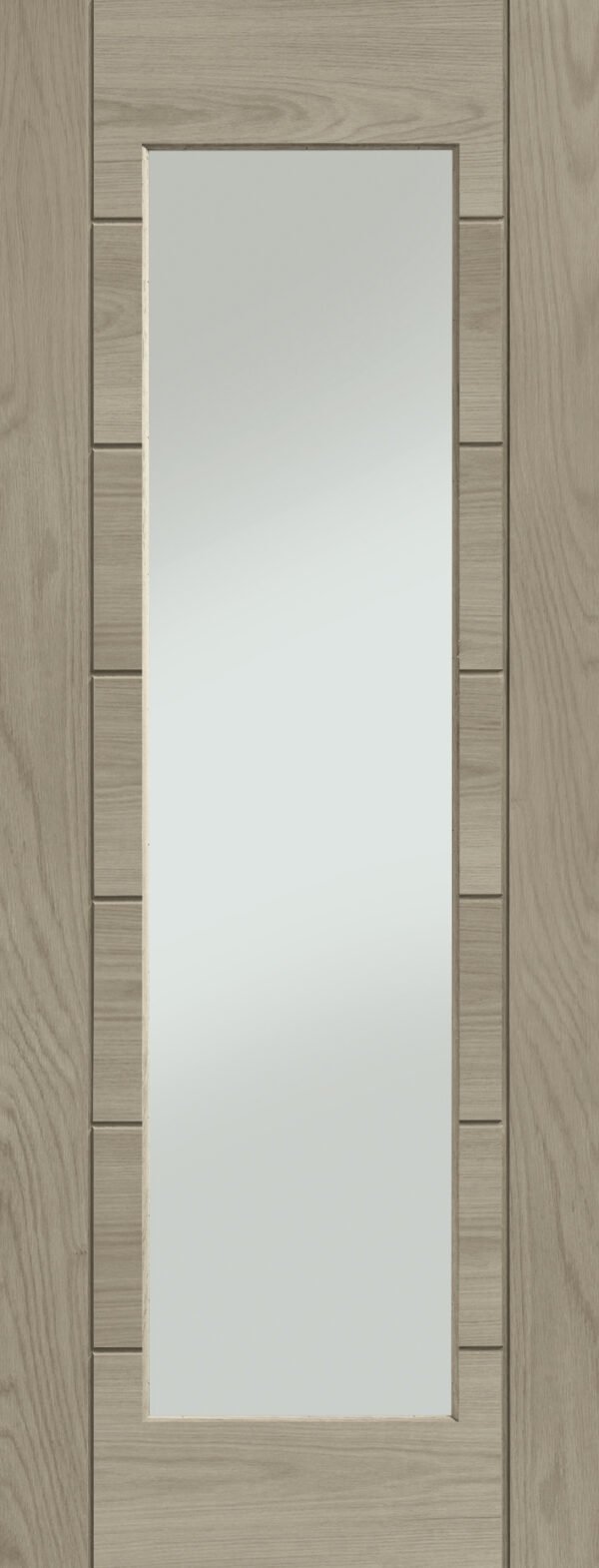 Palermo Essential 1 Light Internal Oak Door with Clear Glass - Image 10