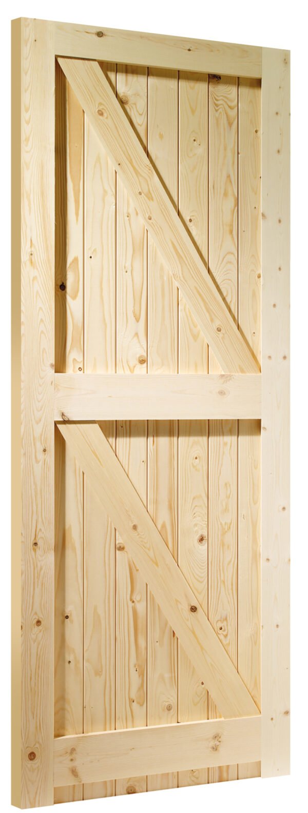 External Pine Framed Ledged & Braced Gate - Image 2