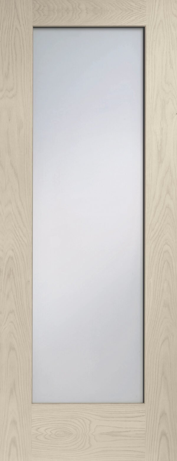 Internal Oak Pattern 10 Door with Clear Glass - Image 10