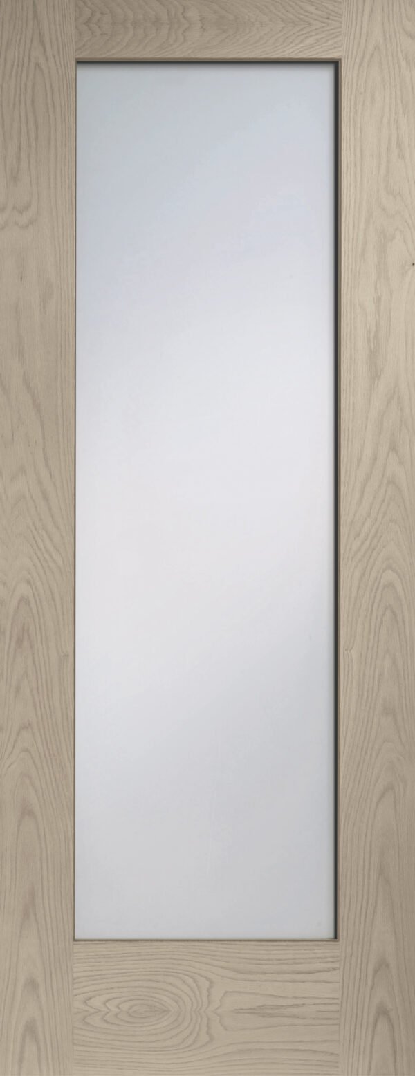 Internal Oak Pattern 10 Door with Clear Glass - Image 9