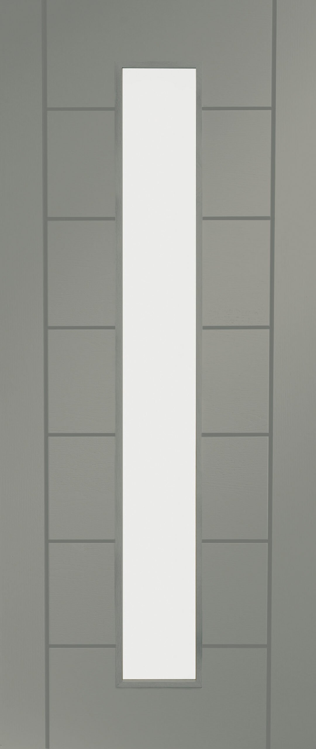 Palermo 1 Light Internal White Primed Door with Clear Glass – Slate, 1981 x 762 x 35 mm