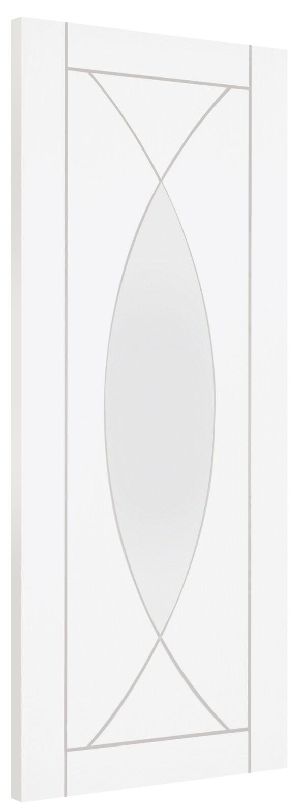 Internal White Primed Pesaro Fire Door - Image 2