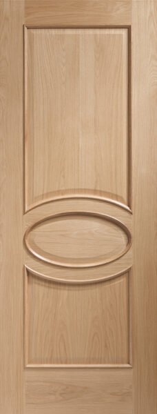 Internal Oak Calabria with Raised Mouldings