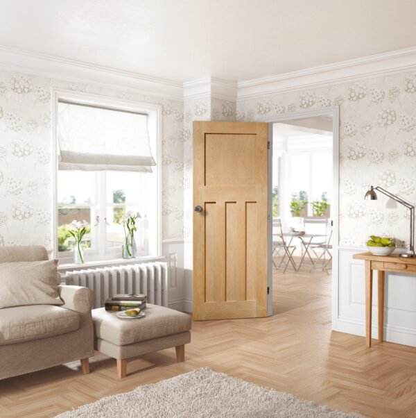 Internal Oak DX Door - Image 3