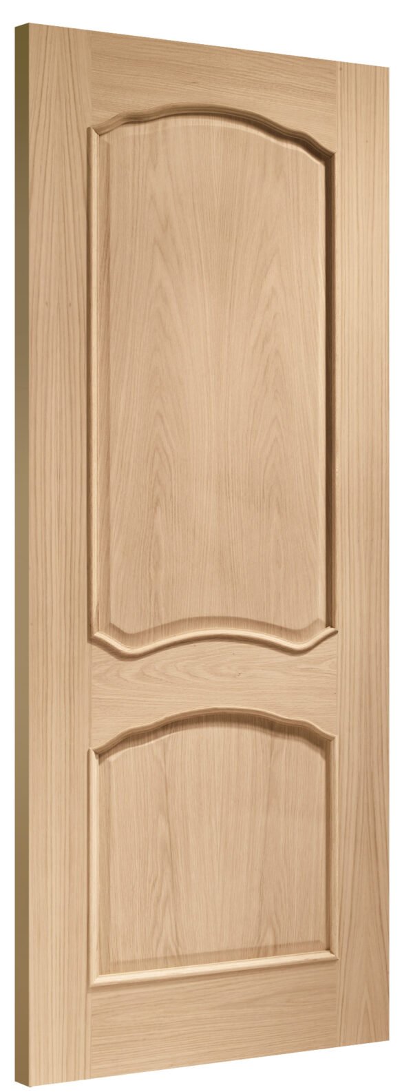 Internal Oak Louis Fire Door with Raised Mouldings - Image 2