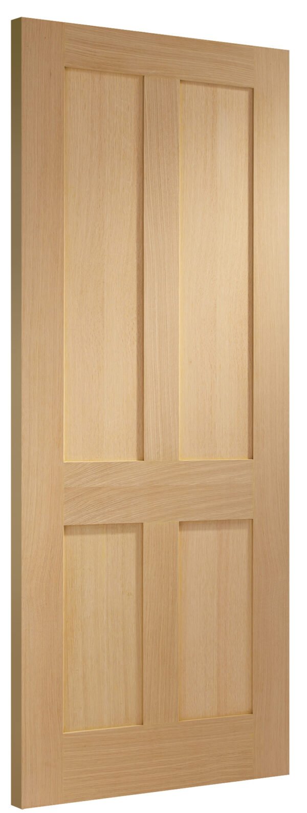 Victorian Shaker 4 Panel Internal Oak Door - Image 2