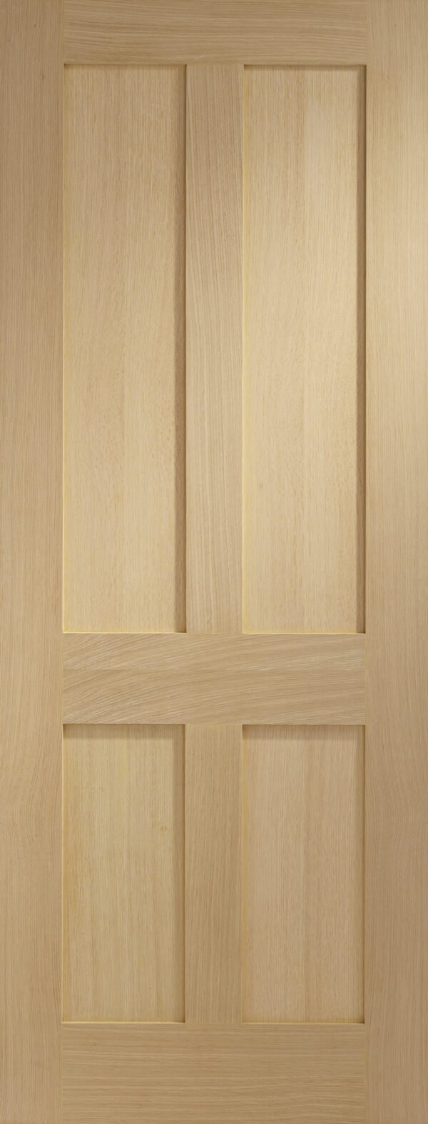 Victorian Shaker 4 Panel Internal Oak Fire Door - Image 10