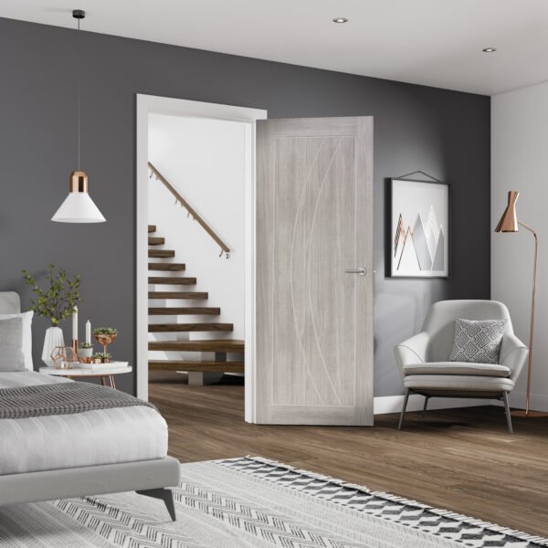 Internal Laminate White Grey Salerno - Image 3