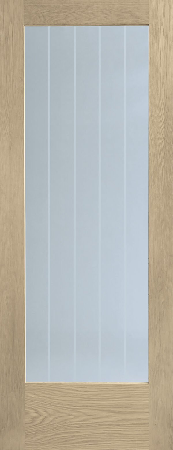 Internal Oak Suffolk Pattern 10 (Clear Etched Glass) - Image 12