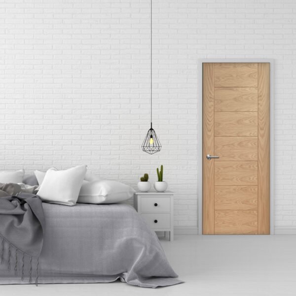 Palermo Original Internal Oak 60 Minute Fire Door - Image 5