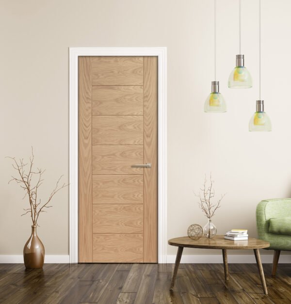 Palermo Original Internal Oak 60 Minute Fire Door - Image 3