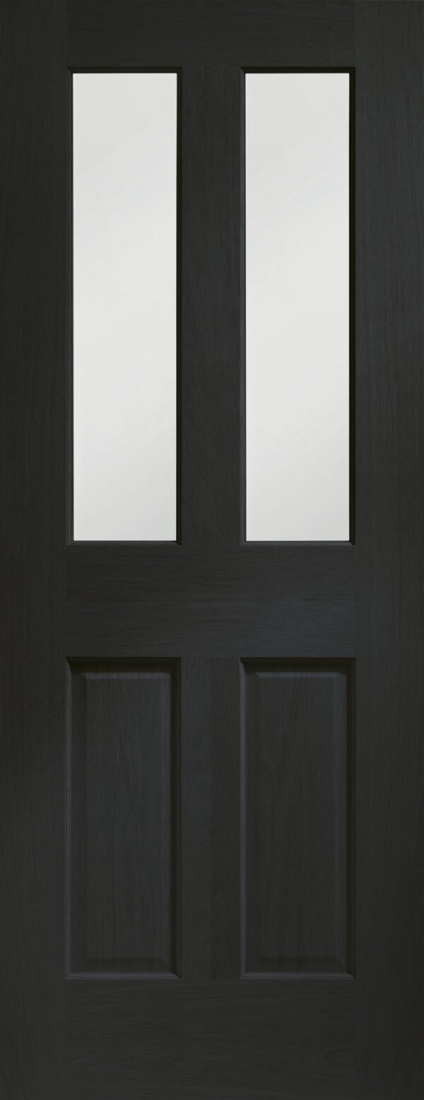 Internal Oak Malton Door with Clear Bevelled Glass - Image 15