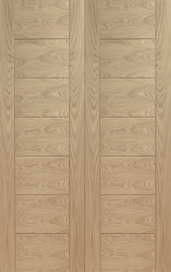 Palermo Internal Oak Rebated Door Pair - Image 5